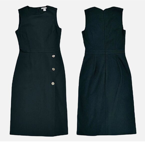 H&M Emerald Green Sleeveless Midi Dress - Picture 1 of 7